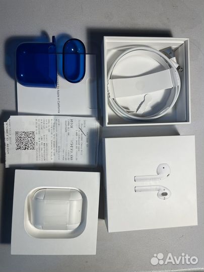 Беспроводные наушники apple airpods 2