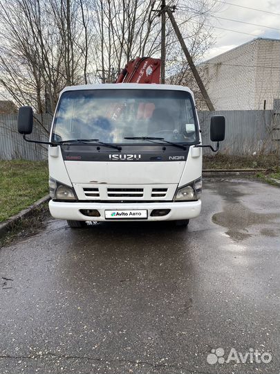 Isuzu NQR71 с КМУ, 2007