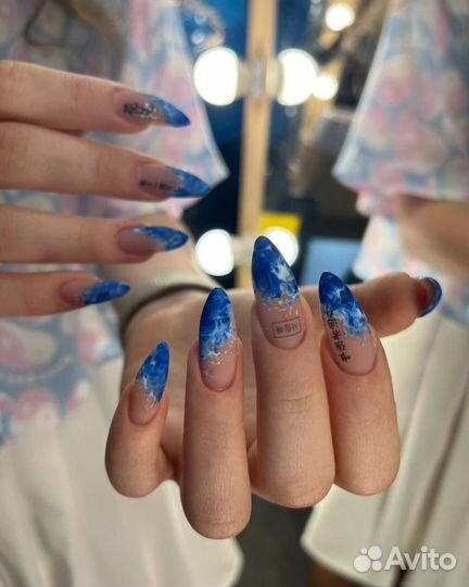 Маникюр с покрытием гель лак / Наращивание ногтей