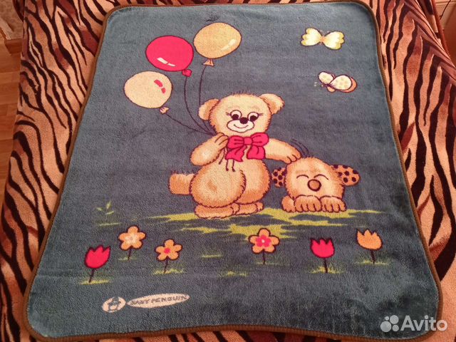 Детское одеяло плед