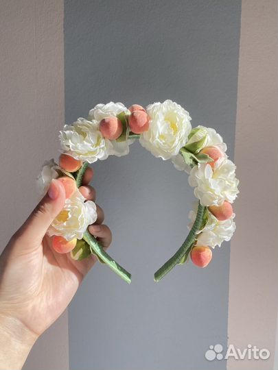 Ободки для волос ручной работы