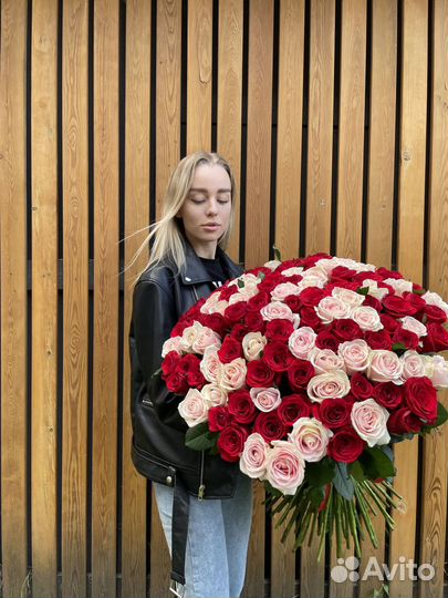 Букет свежих роз, доставка и самовывоз