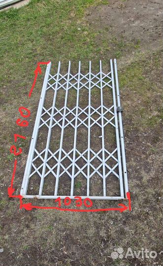 Раздвижная решетка на окна и двери