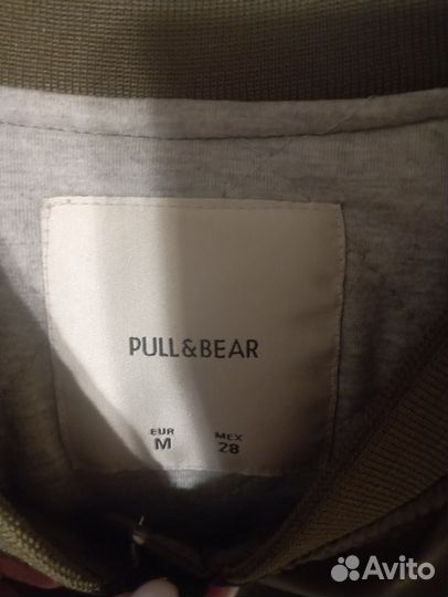 Бомбер pull bear женский