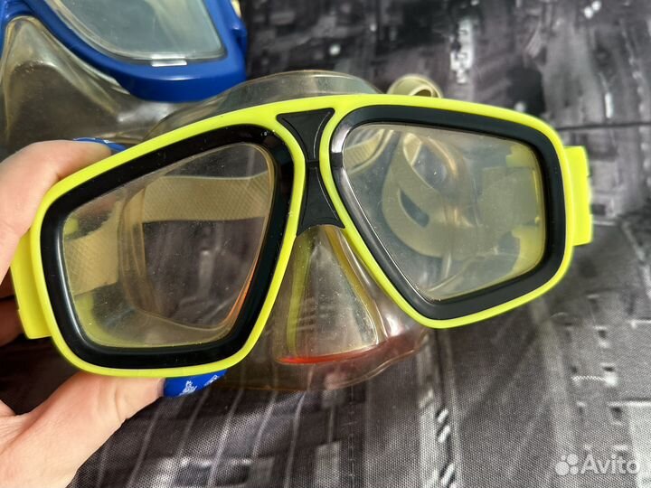 Маски для подводного плавания б/у