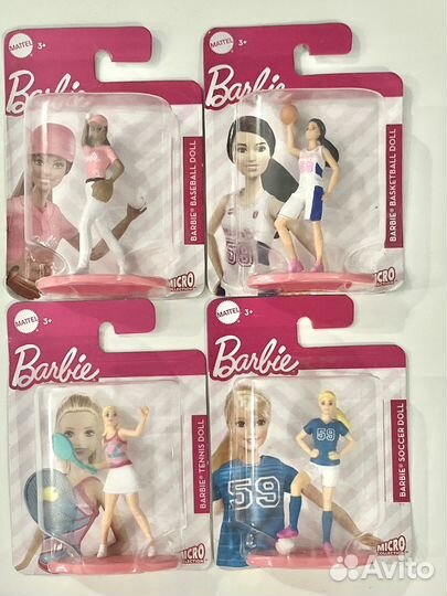 Мини фигурки барби