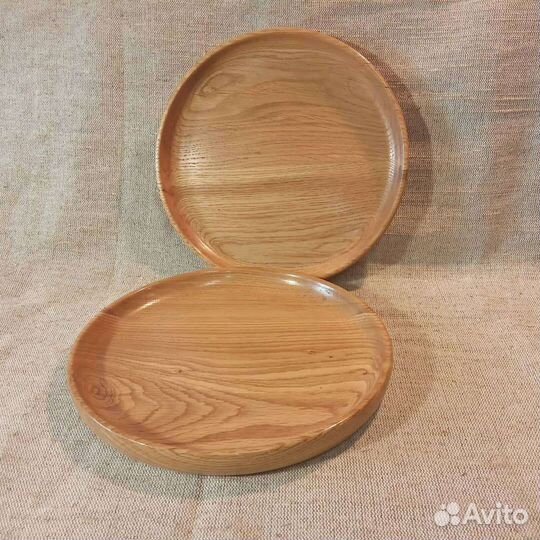 Тарелки из дуба и прочих пород