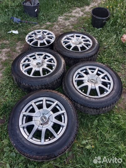 R15 Cordiant Polar 195/65, PCD 5x108 DIA 40