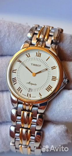 Почти новые Tissot Marquise позолота