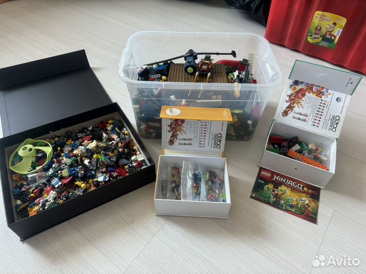 Lego Лего (россыпью и собраное)