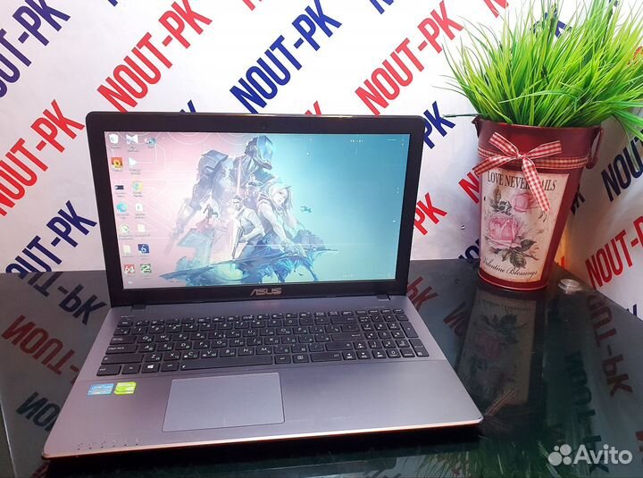 Ноутбук asus core i7/12гб/ ssd 512гб