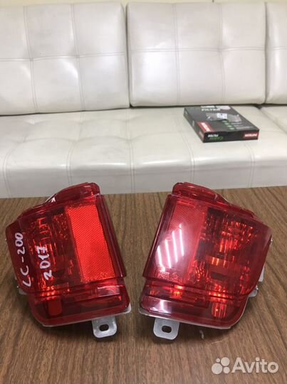 Птф задние в бампер Toyota Land Cruiser 200