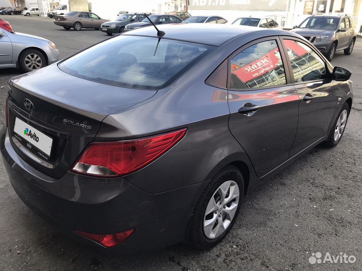 Hyundai Solaris 1.6 AT, 2015, 105 000 км