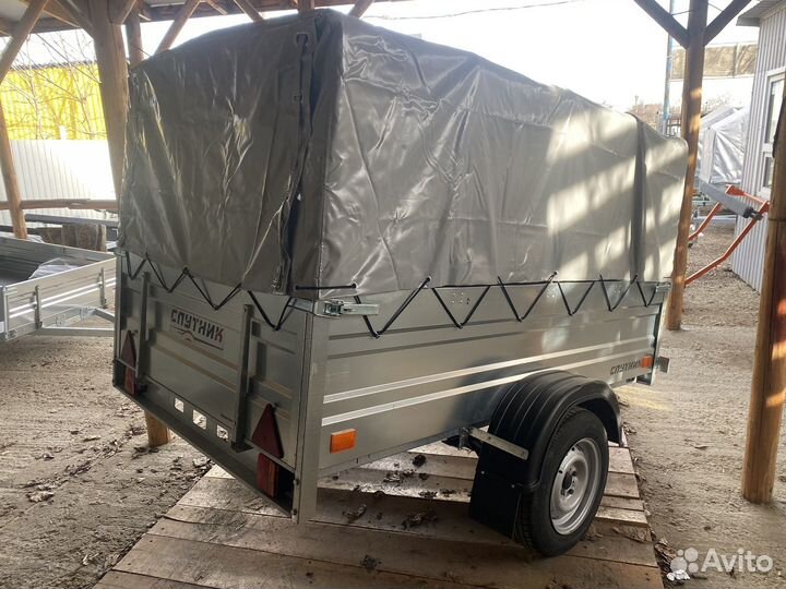 Прицеп легковой Спутник 2213/48 (2,2х1,3) тент 70