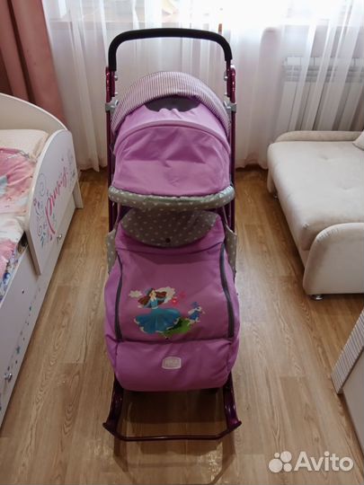 Коляска санки Ника 7-4