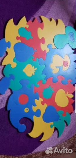 Игрушка Замок, коврик паззл ежик, пирамидка