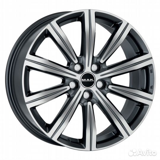 R19 5x112 8J ET28 D66,45 MAK Birmingham Gunmetal M