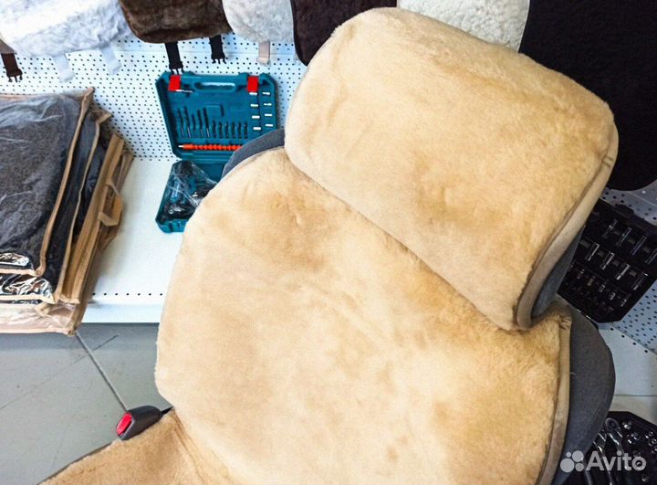 Меховые Накидки Чехлы на сиденья Cirtoen Jumper