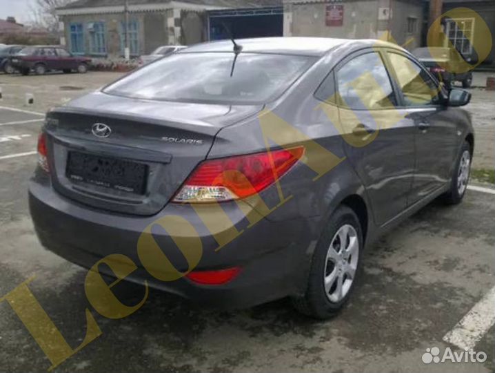 Крышка багажника Hyundai Solaris 1 10-17 Серая