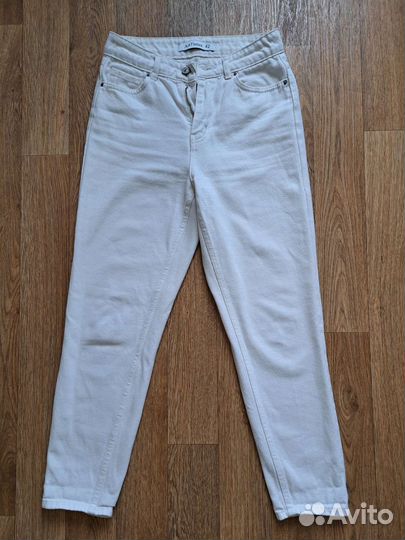 Джинсы мом с высокой посадкой