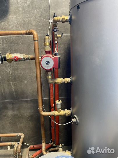 Монтаж отопления, водоснабжение