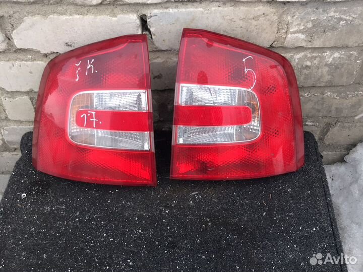 Фонарь задний шкода октавия А 5 комби