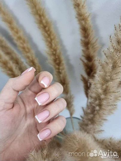 Наращивание ногтей, покрытие гел-лак, укрепление