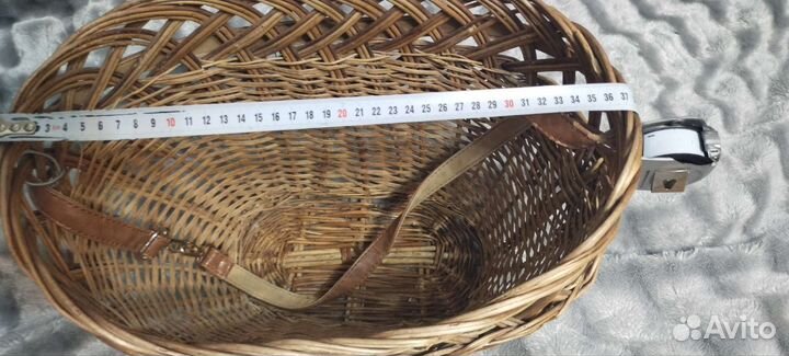 Корзина плетеная большая