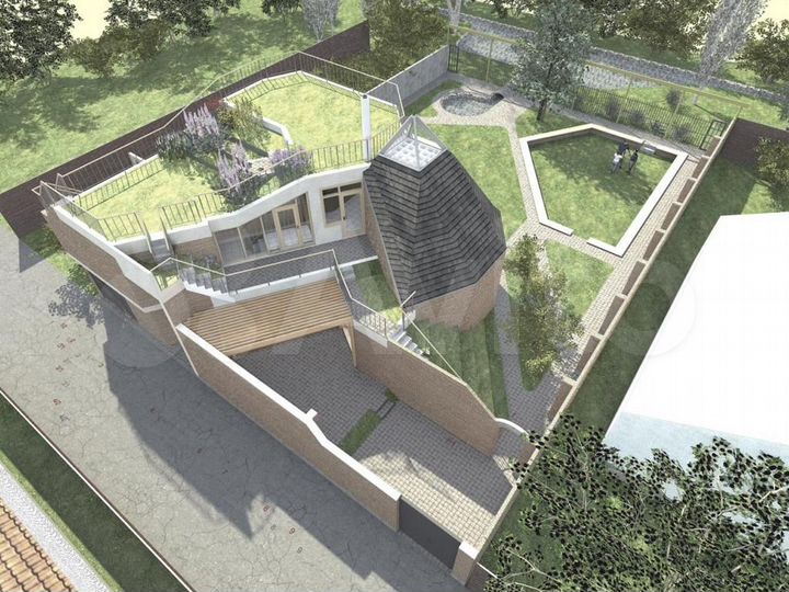 Дом 316 м² на участке 5,7 сот.