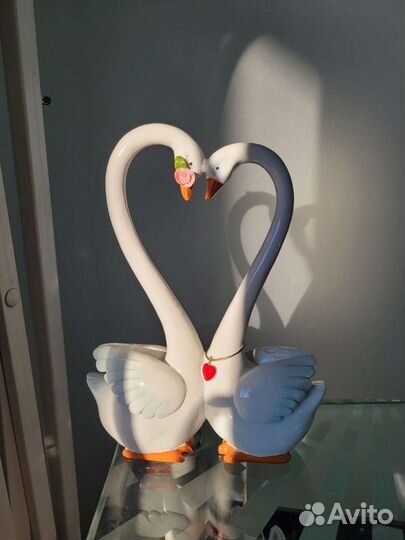 Лебеди статуэтка. Свадьба годовщина