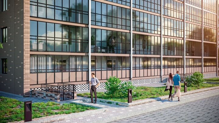 2-к. квартира, 70 м², 1/14 эт.