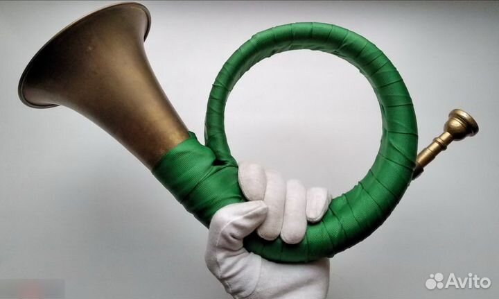 Горн, Волторна для охоты, Кофр, натруски