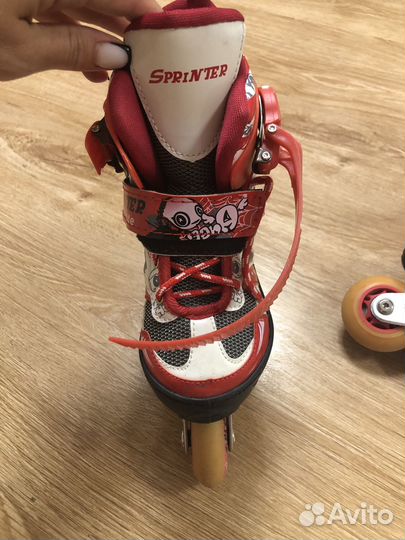 Ролики раздвижные детские 31-34 размер