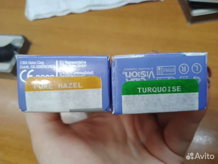 Цветные контактные линзы