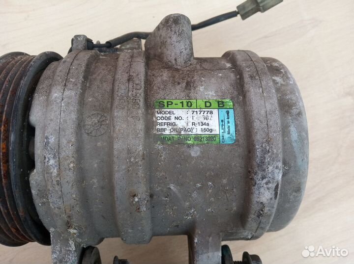 Компрессор кондиционера матиз спарк Matiz Spark 08