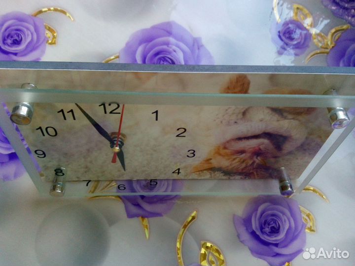 Часы новые, стекло