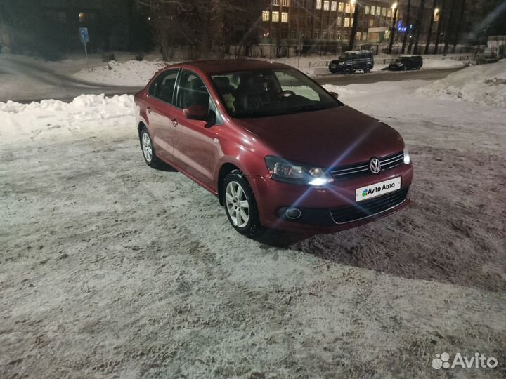 Volkswagen Polo 1.6 МТ, 2011, 163 000 км