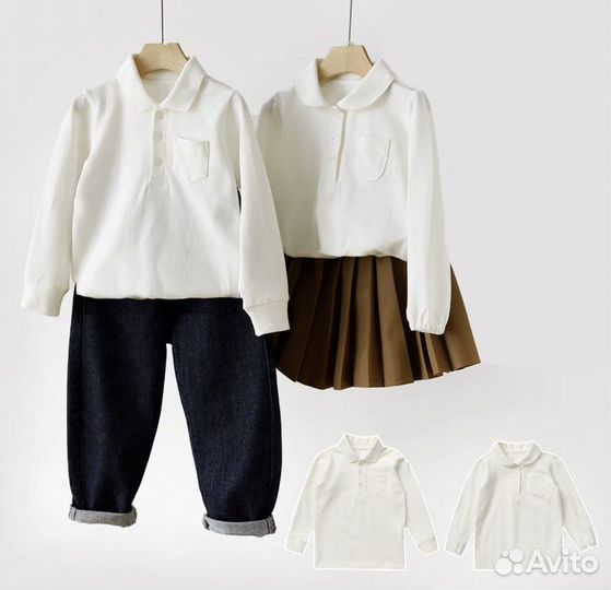 Рубашка для девочки 140