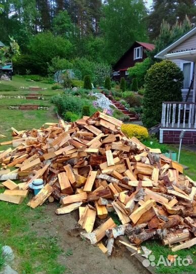 Дрова колотые от 1 куба