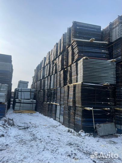 Строительные леса рамные б/у