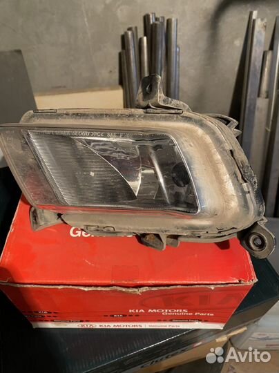 Противотуманная фара Kia Rio(JB) 2009-2011