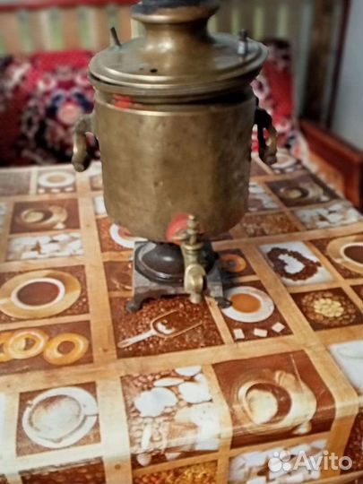 Самовар угольный бу