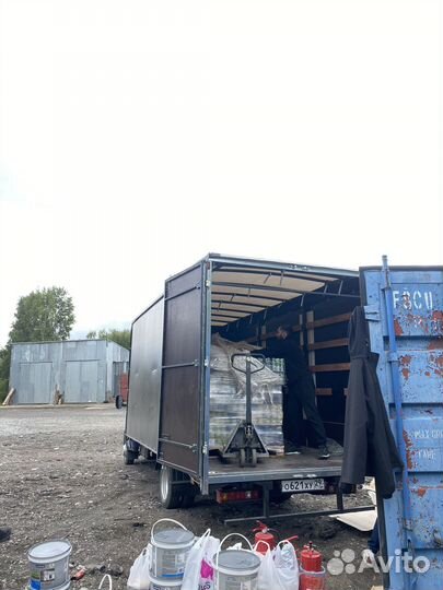 Грузоперевозки Газель,верхняя и боковая погрузка