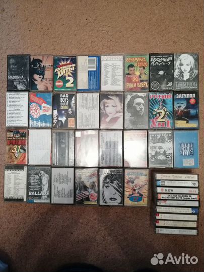 Аудиокассеты с записью