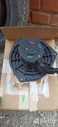 Моторчик печки Шевроле Авео