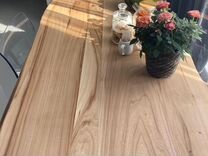 Кухонный стол из массива светлое дерево