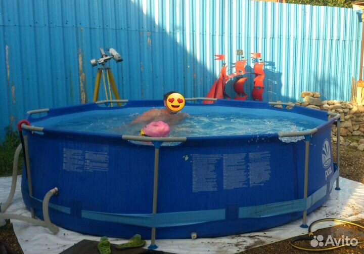 Каркасный бассейн бу