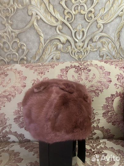 Шапка норковая женская