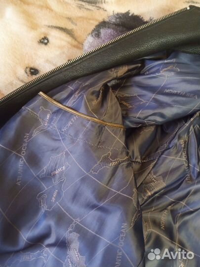 Куртка мужская кожаная