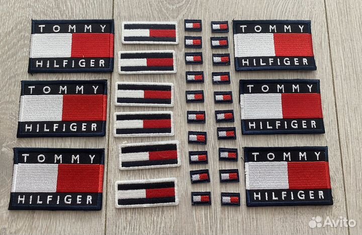 Патчи нашивки Tommy Hilfiger